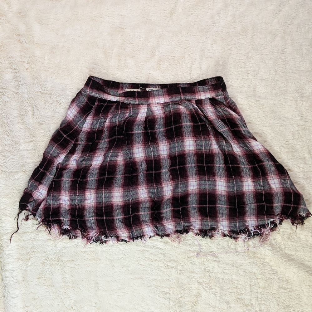 Plaid skirt